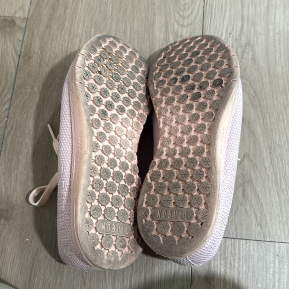 Nobull Blush Heather Lace Up Lightweight Breathable Trainers - Picture 7 of 7